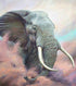 Elephant with Big Teeth